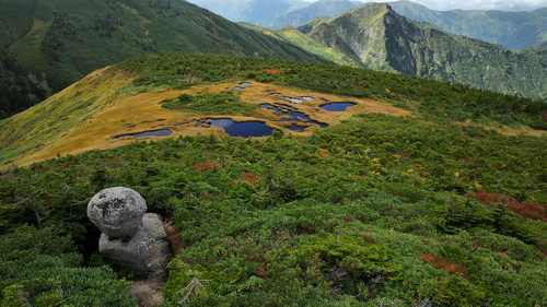 絶景百名山 平ヶ岳・秋