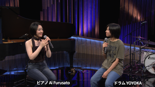 ８Kプレミアムコンサート
ＹＯＹＯＫＡ（ドラム）　＆
Ａｉ　Ｆｕｒｕｓａｔｏ（ピアノ）